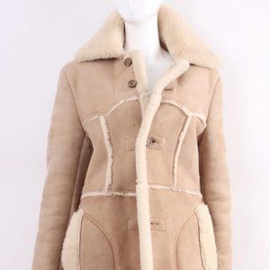 Vintage 80's Shearling Sheepskin Coat